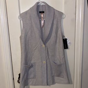 NWT Marc Cain Additions 100% Virgin Wool Vest